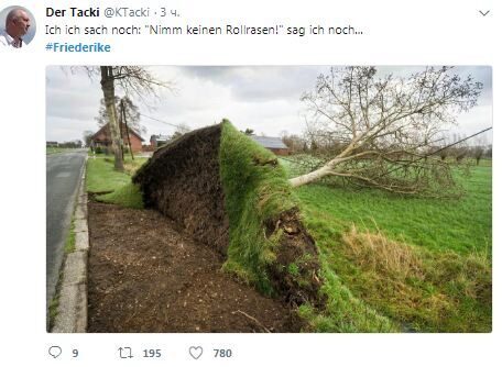 Шокирующие последствия урагана в Германии