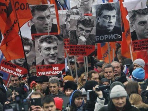 «Солидарность» планирует провести в Москве марш памяти Немцова