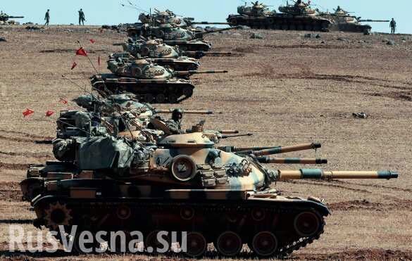 Турецкие танки вошли в сирийский Африн (+ФОТО, ВИДЕО)