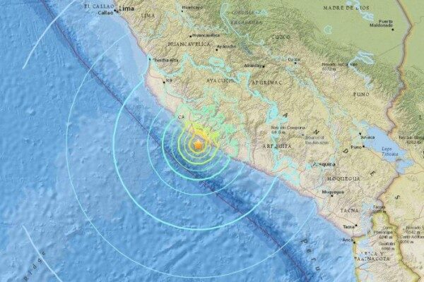 У побережья Перу произошло мощное землетрясение, есть пострадавшие