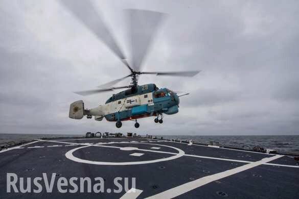 Учения ВМС Украины и США в Черном море: «гвинтокрили» учились садиться на эсминец (ФОТО)