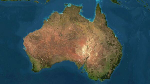 Ученые: Часть Австралии откололась от Северной Америки