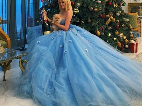 В честь дня рождения Яна Рудковская надела платье принцессы