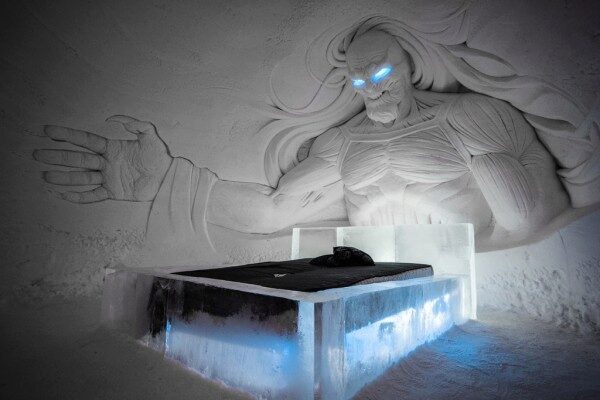 В Финляндии появился ледовый отель по сериалу «Игра престолов»