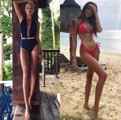 В сети сравнили девушек-моделей Тимати в неглиже