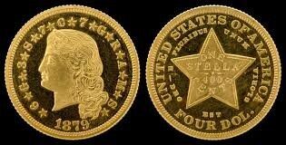 Во Флориде на аукционе редкую золотую монету продали за $750 тысяч