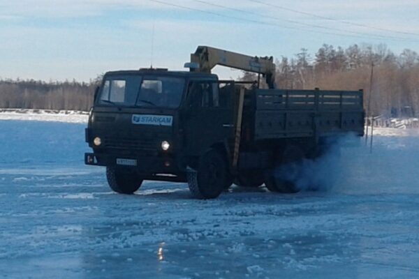 В Свердловской области открыли первые ледовые переправы