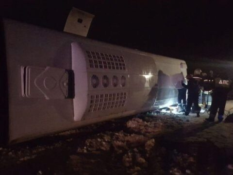 Из больницы выписаны семь пострадавших в аварии автобуса «Саратов-Ростов»