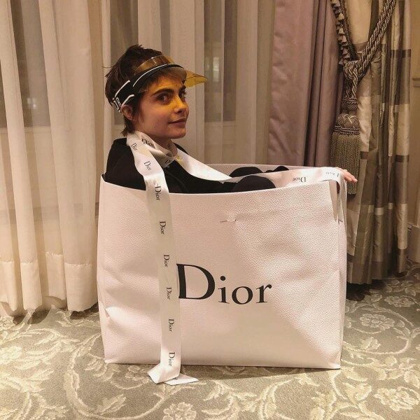 Кара Делевинь посмеялась над брендом Dior