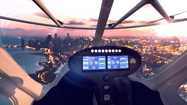 По небу Дубая запустят автономное воздушное такси