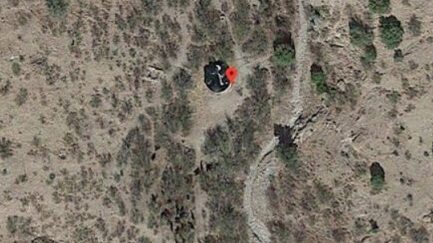 Пользователи Google Maps обнаружили большой круглый НЛО в Аризоне