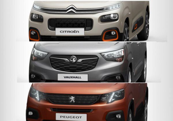 PSA Group опубликовала тизеры фургонов от Citroen, Peugeot и Opel
