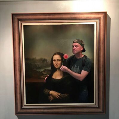 Сергей Светлаков своим видом испортил картину «Мона Лиза»
