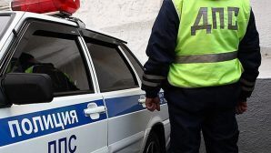 В Комсомольске-на-Амуре автомобиль снес ледовые статуи и остановку