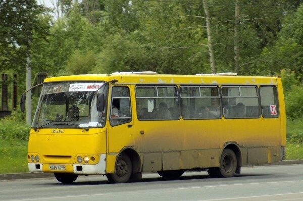 В Петербурге водитель маршрутки не пустил замерзающих детей в салон