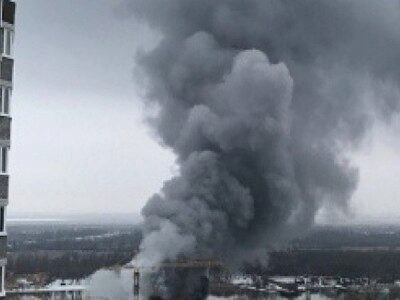 В Ростове воспламенилась свалка около "Красного Аксайя"