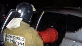 В Екатеринбурге ночью сгорела очередная иномарка. Полиция проводит проверку