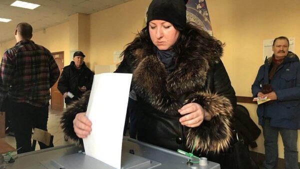 На выборах президента России явка избирателей составила 67,43%
