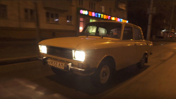 Липчанин снял необычную рекламу простого "Москвича"