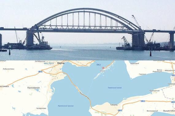 В соцсетях появились свежие фото Крымского моста