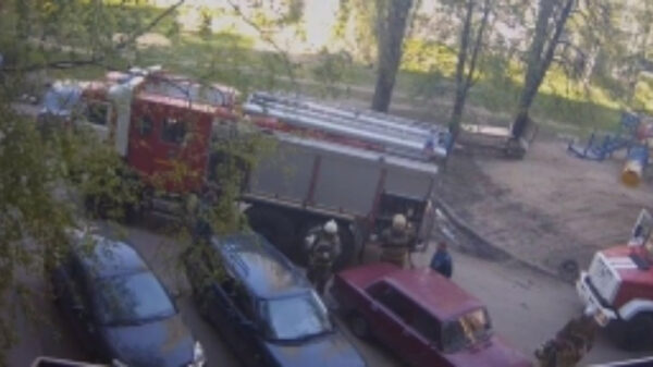В Липецке горела квартира: пострадал человек