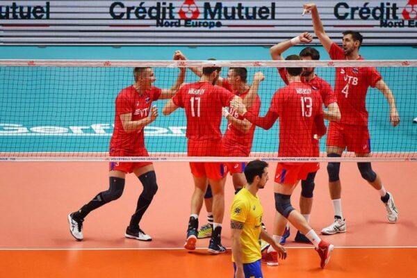 Не футболом единым: сборная России по волейболу разгромила сборную Бразилии в полуфинале Лиги Наций