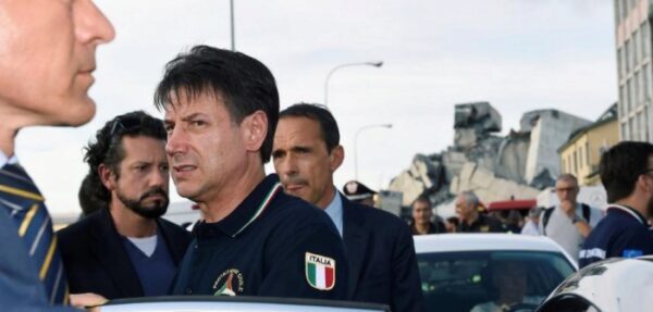 Премьер Италии из-за обвала моста в Генуе объявил чрезвычайное положение