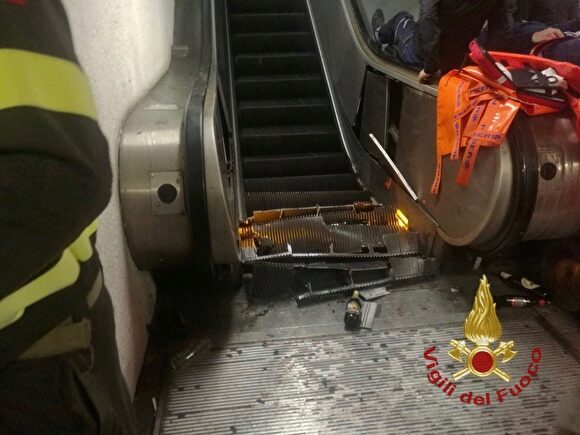 Прокуратура Рима проверяет инцидент в метро, в котором пострадали 30 болельщиков ЦСКА