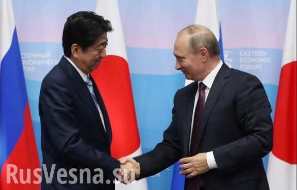 Абэ обещал Путину, что не разместит базы США на Курилах, если Россия отдаст острова