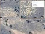 На поверхности пустыни в Австралии обнаружили странные узоры