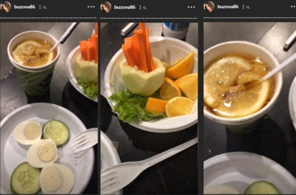 Ольга Бузова показала в Instagram, чем перекусывает на репетиции