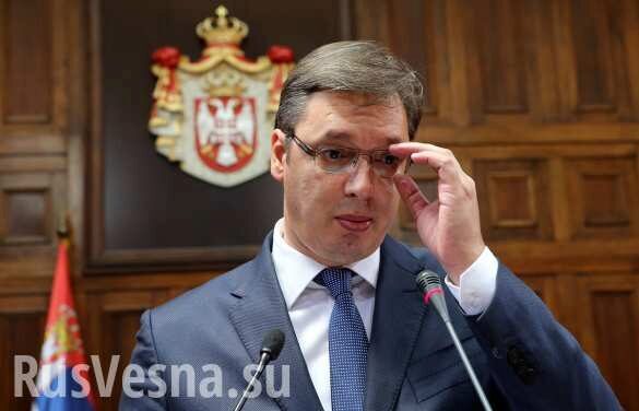 Президент Сербии заявил послам России и Китая о новом кризисе в Косово