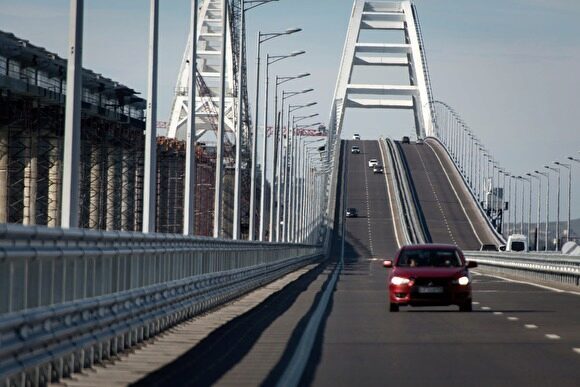 Украинские эксперты увидели проседание конструкций Крымского моста