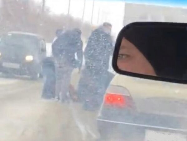 В Ростове мальчика 8 лет сбила машина при сильном снегопаде