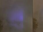В Северной Каролине засняли НЛО, излучающий фиолетовый свет