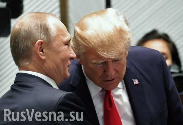 В Вашингтоне рассказали о беседе Трампа с Путиным