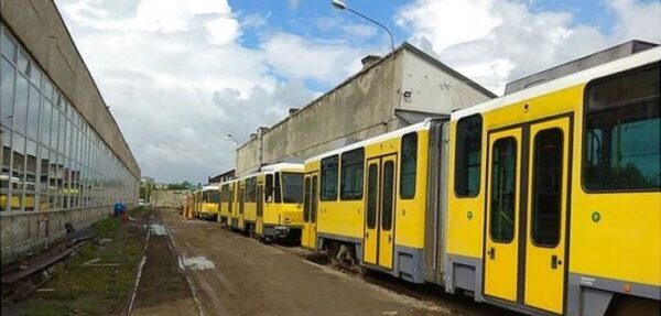 Во Львов прибыли 30 трамваев из Германии