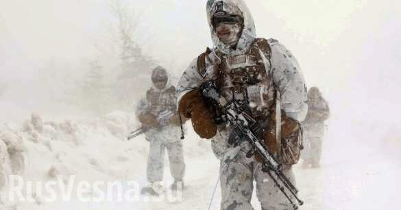 Военные НАТО замёрзли на учениях в Норвегии
