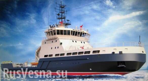 Новейший военный ледокол «Евпатий Коловрат» для ВМФ России — церемония закладки (ВИДЕО)