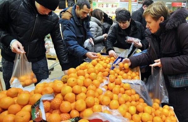 Россияне рискуют остаться без турецких мандаринов на Новый год