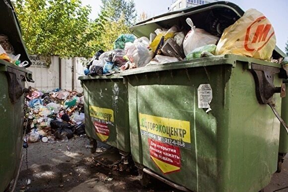 Скандальный челябинский МУП оштрафовали за недельный невывоз мусора в Челябинске