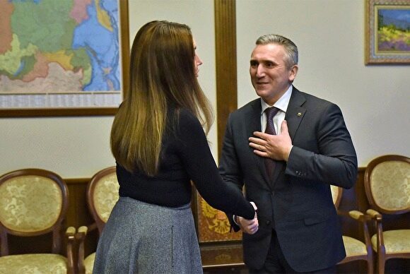 Тюменский губернатор провел переговоры с гендиректором АСИ Светланой Чупшевой