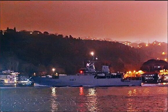 В Черное море вошел корабль-разведчик ВМФ Британии
