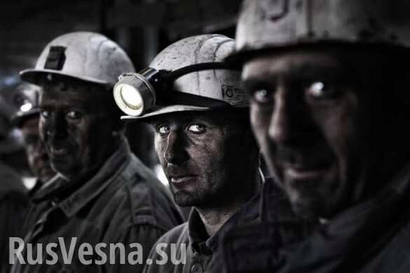 Во Львовской области шахтёры начали подземную забастовку