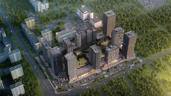 В южной части центра Екатеринбурга построят «умный» квартал. Работы начнутся в 2019 году