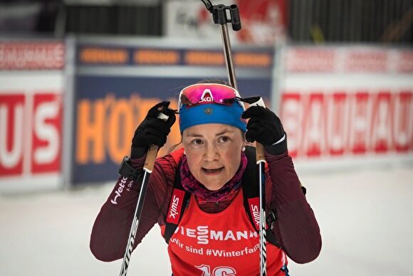Юрлова-Перхт взяла «бронзу» в спринте на этапе Кубка мира по биатлону в Австрии