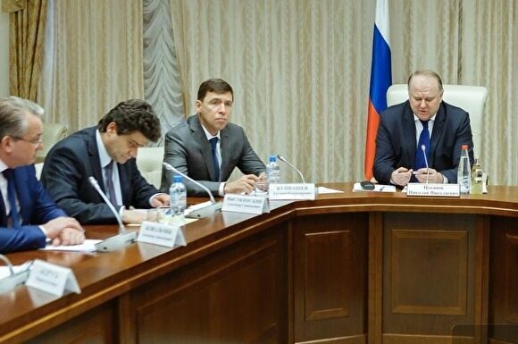 Цуканов, Куйвашев и Высокинский обсудили проект агломерации «Большой Екатеринбург»