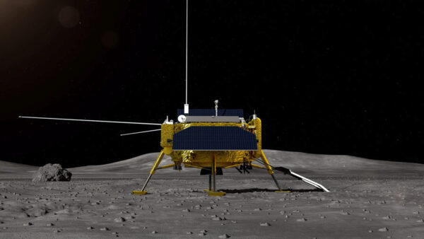 Китайский аппарат благополучно сел на обратной стороне Луны