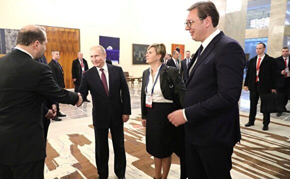 Куйвашев съездил в Сербию с рабочим визитом вместе с Путиным