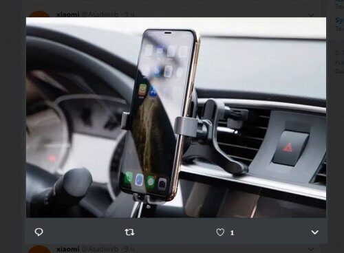 Магнитную зарядку для смартфонов в автомобилях представила компания Xiaomi